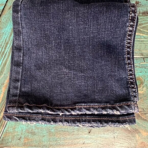 SILVER Jeans Aiko Slim Boot Mid Dark Wash Size  25 - Picture 7 of 10